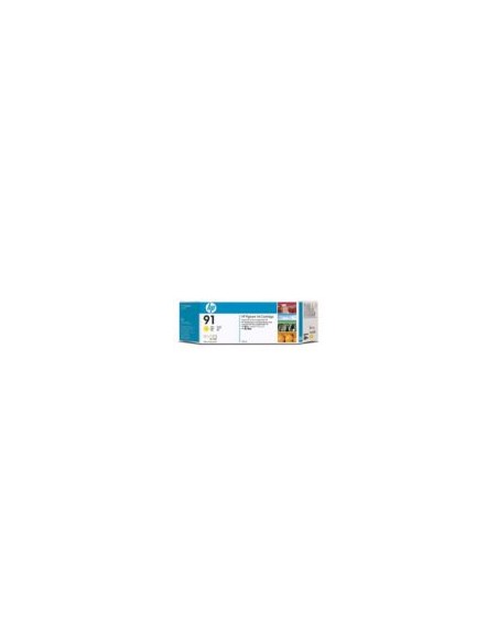 Pack Tinteiros HP 91 Amarelo C9485A 775ml