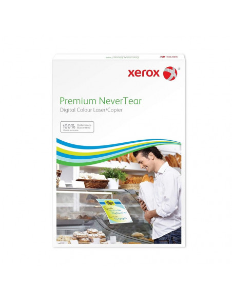 Papel Poliéster 125g A4 Xerox Premium NeverTear 1x100Fls