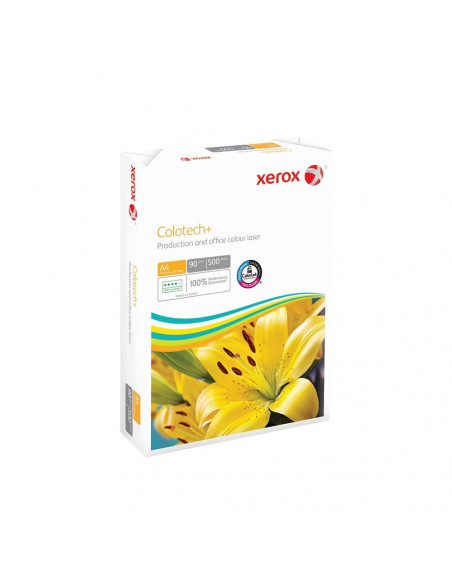 Papel 090gr Fotocopia A4 Xerox Colotech+ 1x500Fls