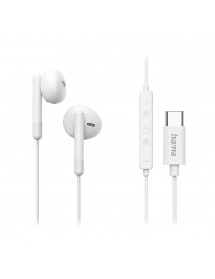 Auriculares USB-C Classy Branco