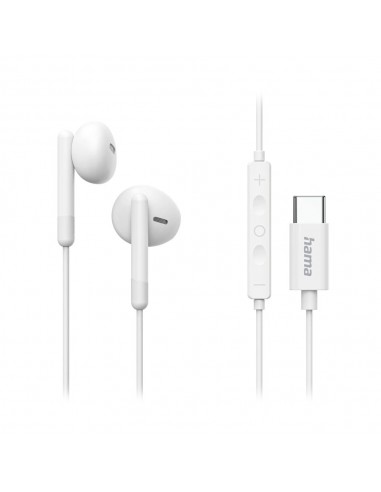 Auriculares USB-C Classy Branco