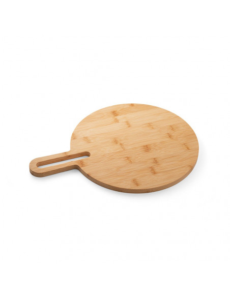 Tábua de Cozinha Redonda Bambu 408x310x12mm