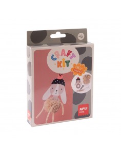 Kit Craft Porta-Chaves Coelho Apli Kids