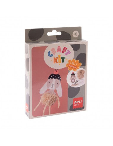 Kit Craft Porta-Chaves Coelho Apli Kids