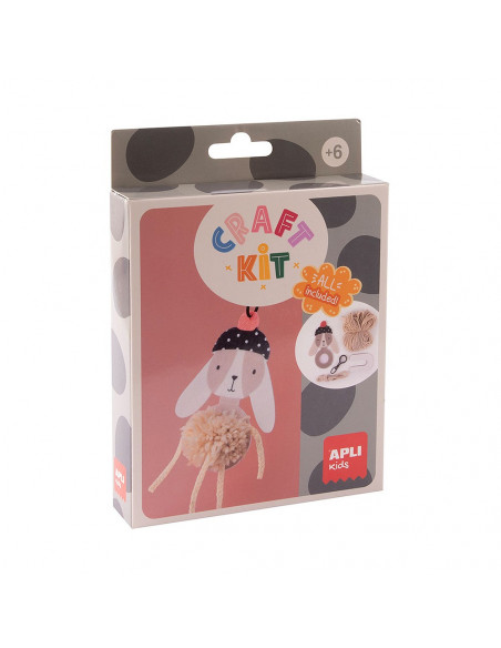 Kit Craft Porta-Chaves Coelho Apli Kids