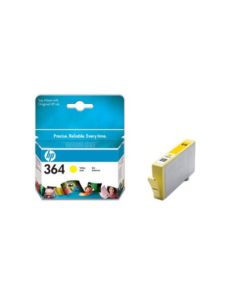 Tinteiro HP 364 Amarelo CB320EE 3ml 300 Pág.