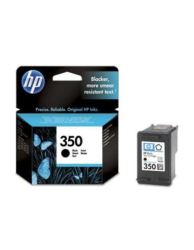 Tinteiro HP 350 Preto CB335EE 4,5ml 200 Pág.