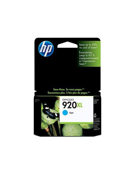 Tinteiro HP 920XL Cyan CD972AE 8ml 700 Pág.