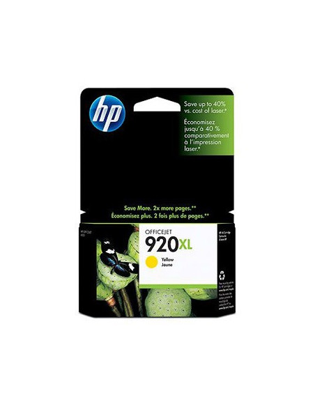 Tinteiro HP 920XL Amarelo CD974AE 8ml 700 Pág.