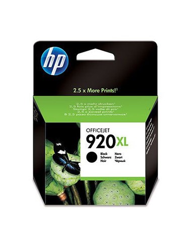 Tinteiro HP 920XL Preto CD975AE 32ml 1200 Pág.