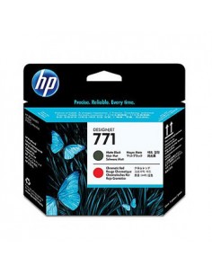 Cabeça Impressão HP 771 Preto Matte/Vermelho CE017A