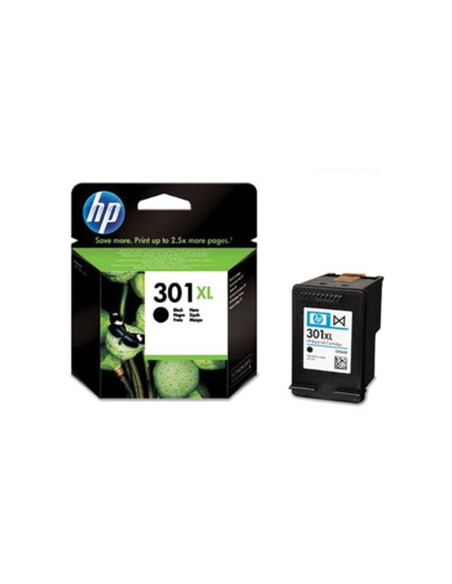 Tinteiro HP 301XL Preto CH563EE 8ml 480 Pág.