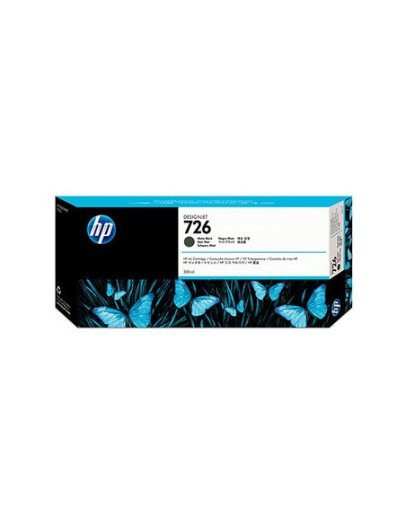 Tinteiro HP 726 Preto Matte CH575A 300ml