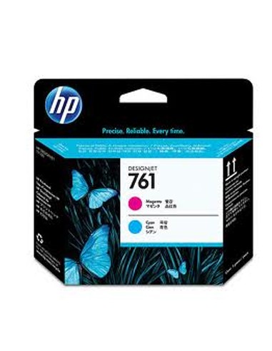 Cabeça Impressão HP 761 Magenta/Azul CH646A