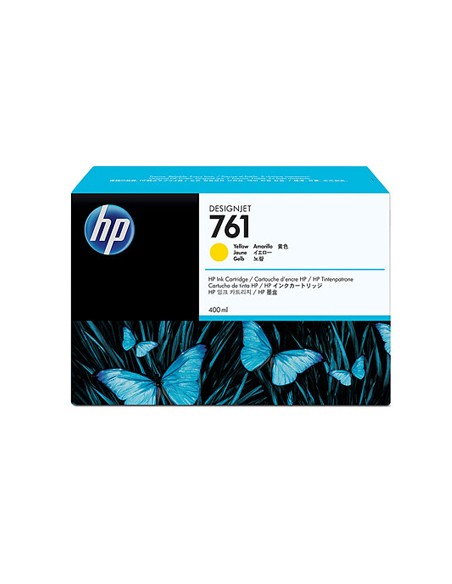 Tinteiro HP 761 Amarelo CM992A 400ml