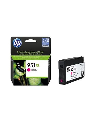 Tinteiro HP 951XL Magenta CN047AE 17ml 1500 Pág.