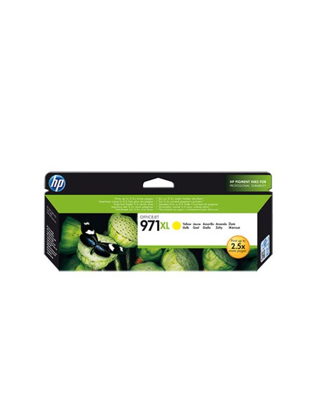 Tinteiro HP 971XL Amarelo CN628A 120ml 6600 Pág.