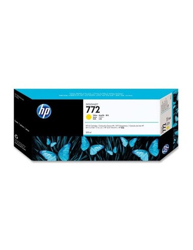 Tinteiro HP 772 Amarelo CN630A 300ml