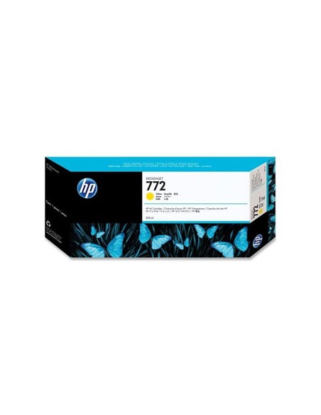 Tinteiro HP 772 Amarelo CN630A 300ml
