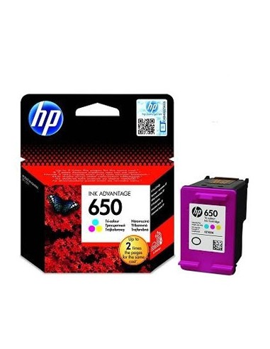 Tinteiro HP 650 Cor CZ102A 5ml 200 Pág.