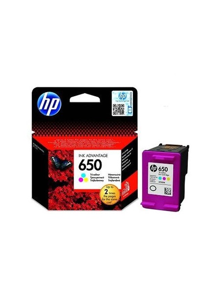 Tinteiro HP 650 Cor CZ102A 5ml 200 Pág.