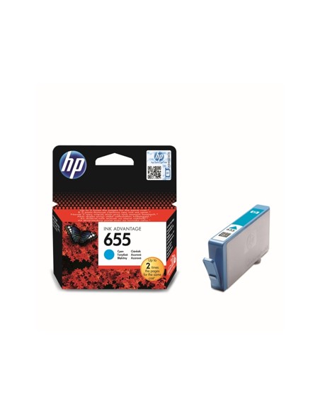 Tinteiro HP 655 Cyan CZ110A 600 Pág.