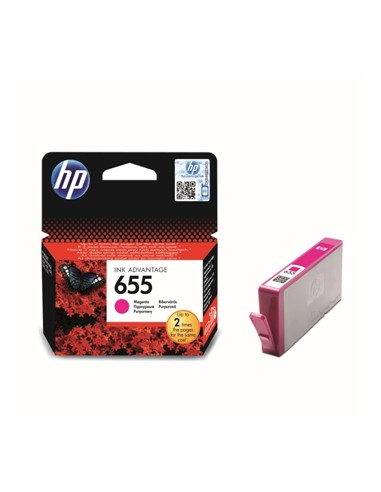 Tinteiro HP 655 Magenta CZ111A 600 Pág.