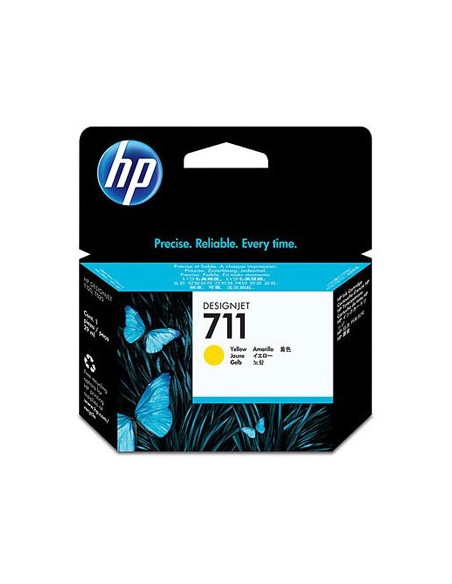 Tinteiro HP 711 Amarelo CZ132A 29ml