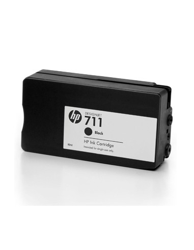 Tinteiro HP 711 Preto CZ133A 80ml