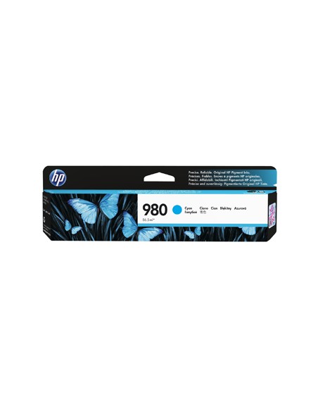 Tinteiro HP 980 Azul D8J07A 86,5ml 6600 Pág.         