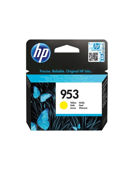 Tinteiro HP 953 Amarelo F6U14AE 10ml 700 Pág.