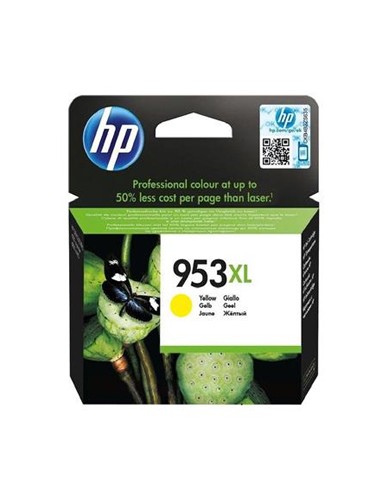 Tinteiro HP 953XL Amarelo F6U18A 20ml 1600 Pág.