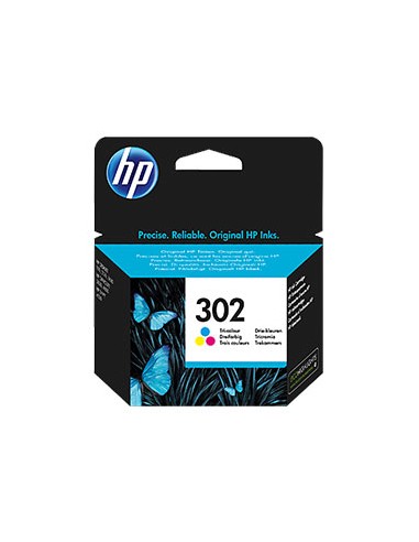 Tinteiro HP 302 Cor F6U65A 4ml 165 Pág.