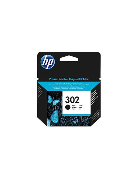 Tinteiro HP 302 Preto F6U66A 3,5ml 190 Pág.