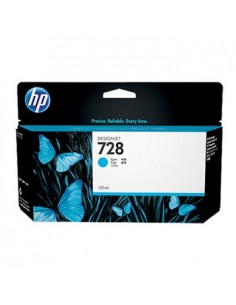 Tinteiro HP 728 Azul F9J67A 130ml