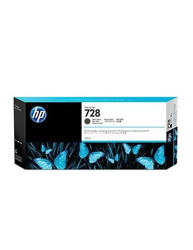 Tinteiro HP 728 Preto Matte F9J68A 300ml