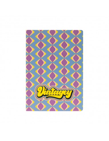 Caderno Agrafado A4 Quadriculado VINTAGEY Diamond 48Fls 1un