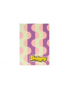 Caderno Agrafado A5 Pautado VINTAGEY Puzzle 48Fls 1un