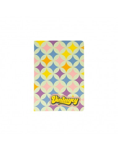 Caderno Agrafado A5 Quadriculado VINTAGEY Sparks 48Fls 1un
