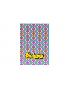 Caderno Agrafado A5 Quadriculado VINTAGEY Diamond 48Fls 1un