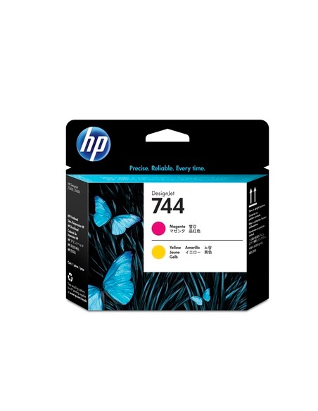 Cabeça Impressão HP 744 Magenta/Amarelo F9J87A