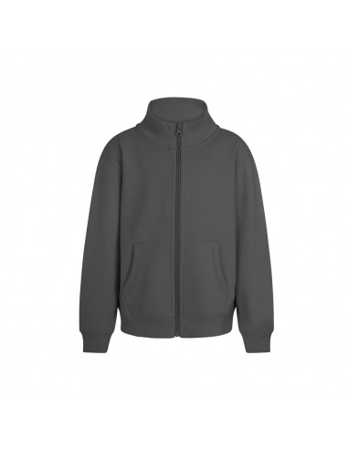 Sweatshirt Casaco Kids Cinza Escuro Tamanho 12/14