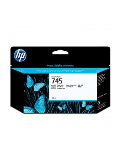 Tinteiro HP 745 Preto F9J98A 130ml