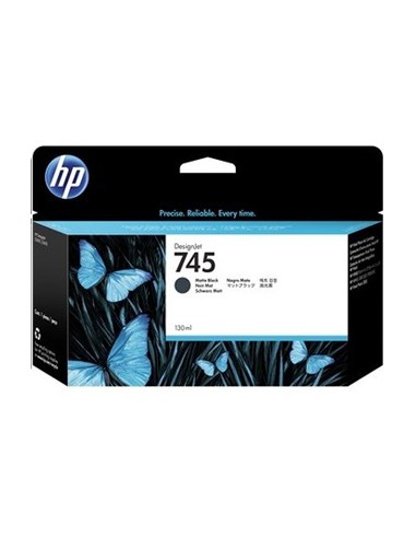 Tinteiro HP 745 Preto Matte F9J99A 130ml