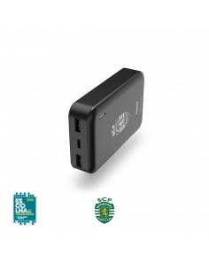 Powerbank 10000mAh PowerPack Pocket 10 Sporting Cinza