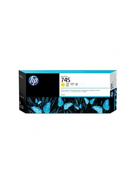 Tinteiro HP 745 Amarelo F9K02A 300ml