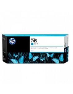 Tinteiro HP 745 Azul F9K03A 300ml