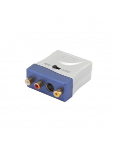 Adaptador Entrada SCART Macho para 3x RCA Fêmea 1x SVHS