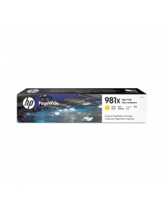 Tinteiro HP 981X Amarelo L0R11A 10000 Pág.