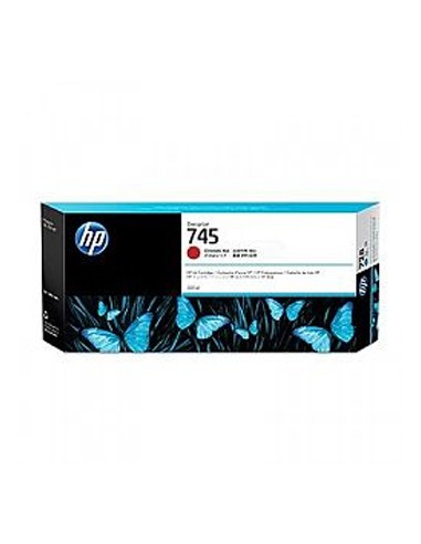 Tinteiro HP 745 Vermelho F9K06A 300ml